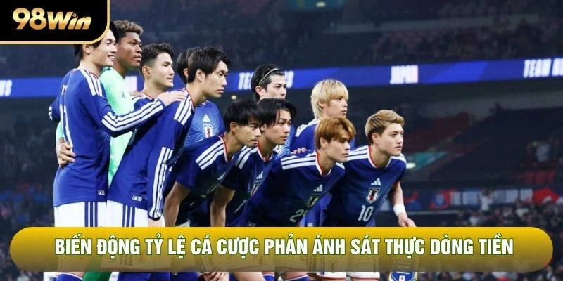 Biến động tỷ lệ cá cược phản ánh sát thực dòng tiền