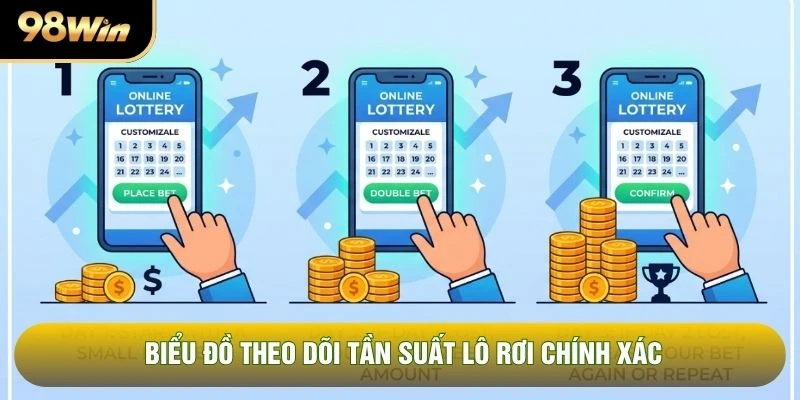 Biểu đồ theo dõi tần suất lô rơi chính xác