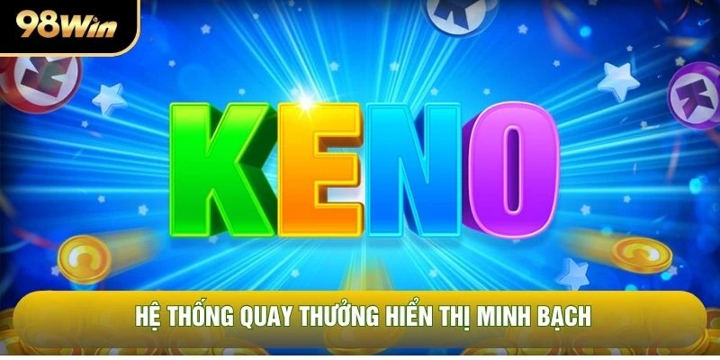 Hệ thống quay thưởng hiển thị minh bạch